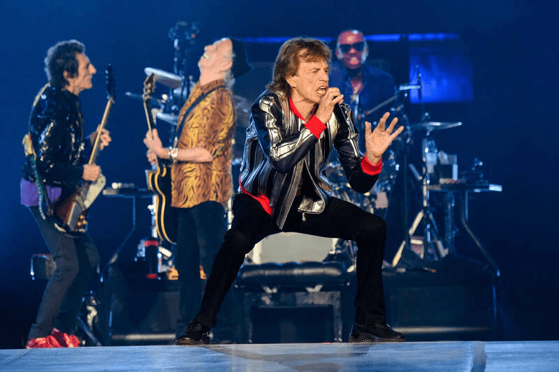 Les rolling stones en concert à st. louis, aux etats unis, le 26 septembre. (amy harris/amy harris/invision/ap)