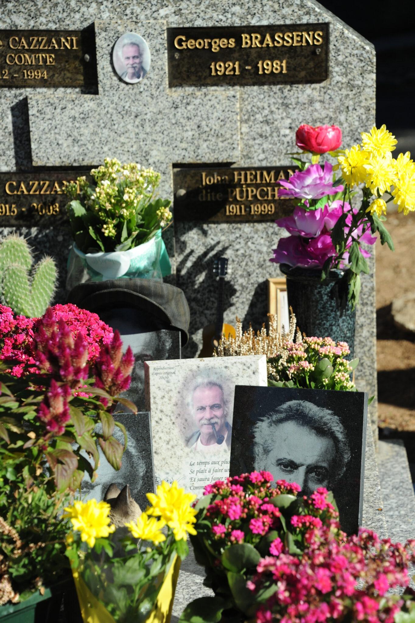 Tombe de Georges Brassens