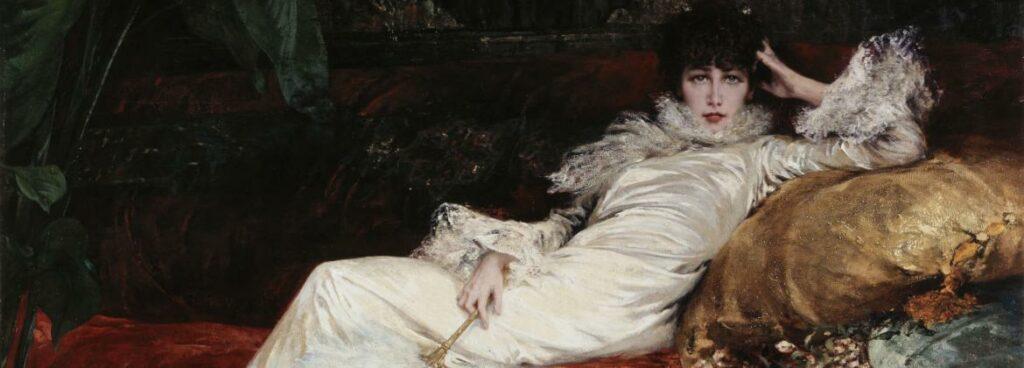 Georges clairin portrait de sarah bernhardt petit palais